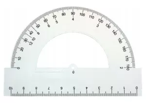 Školní úhloměr GRAND – 10 cm