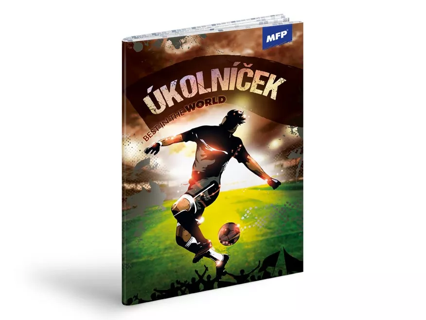 MFP Úkolníček A6 - Fotbalista MFP paper s.r.o.