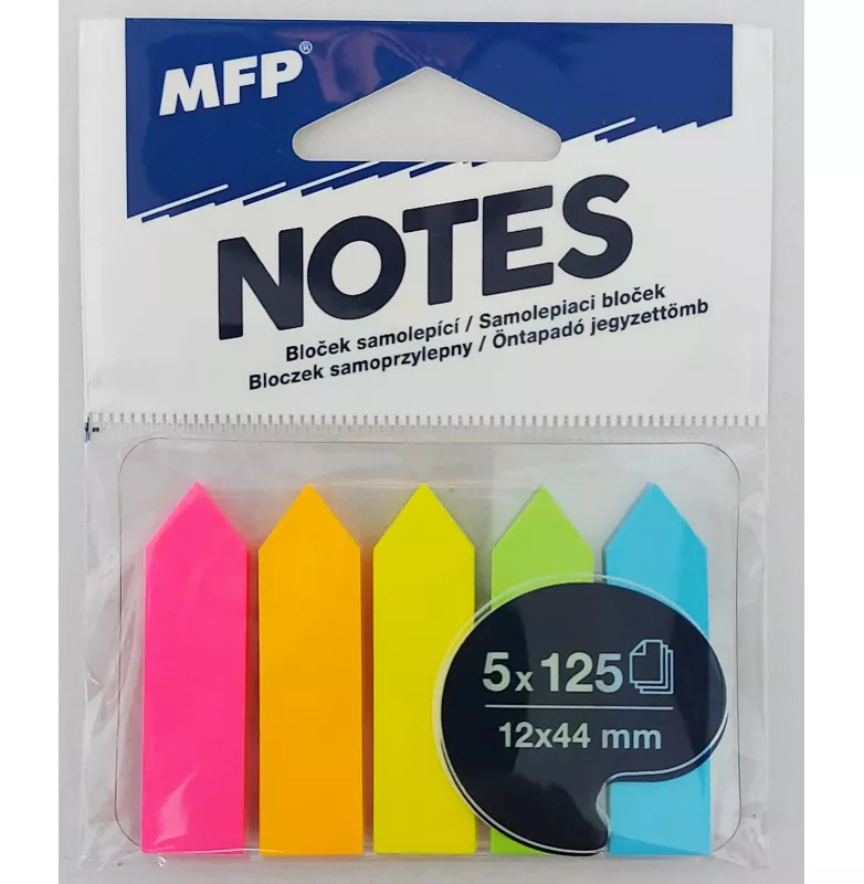 Bloček samolepící 5 ks MFP paper s.r.o.