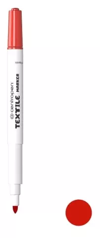 Značkovač na textil 2739 - červený Centropen