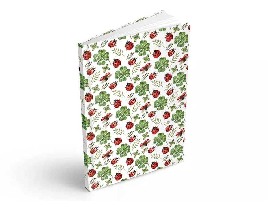 Záznamová kniha A4 Berušky a čtyřlístky MFP paper s.r.o.
