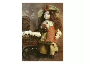 Záznamová kniha A4 Panenka