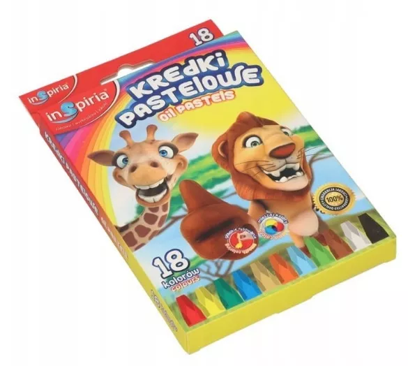 Olejové pastelky 18 barev SaKOTA CZ s.r.o.