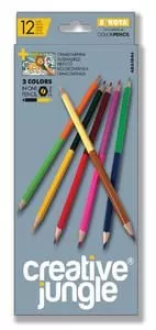 Pastelky oboustrané Creative Jungle SAKOTA