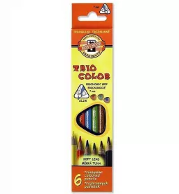 Trojhranné pastelky 6 ks