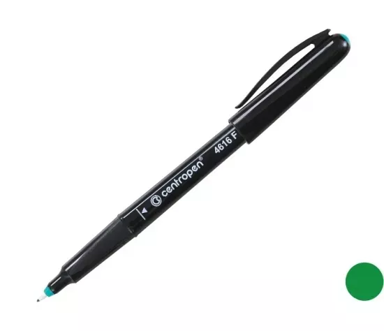 Popisovač CD/DVD liner 4616 F - zelený Centropen