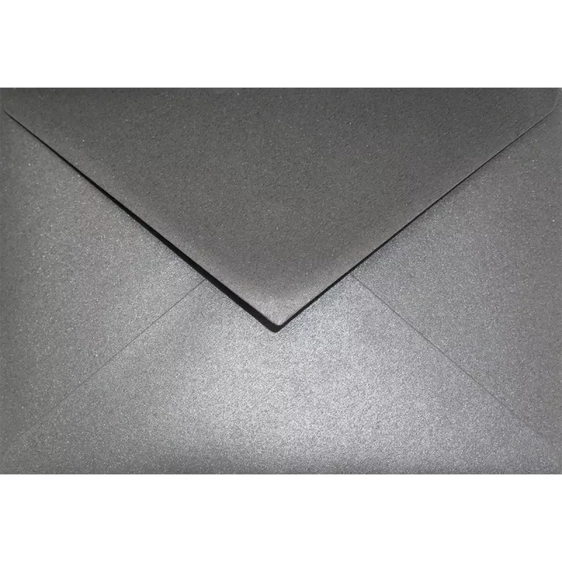 Obálka C6 metalická - Aster Metallic Grey šedá NETUNO