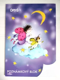 Poznámkový blok A4 čvereček