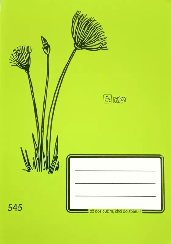 Školní sešit 545