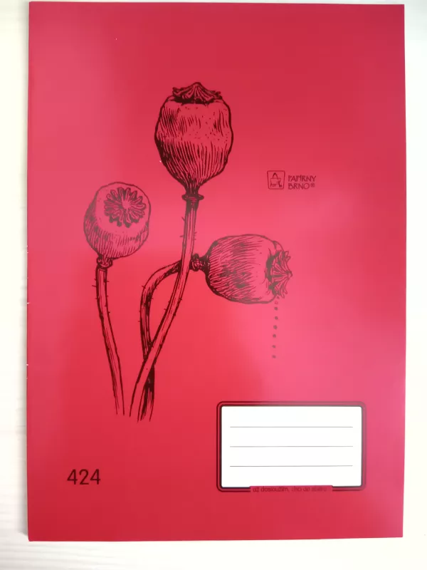 Školní sešit 424 Papírny Brno