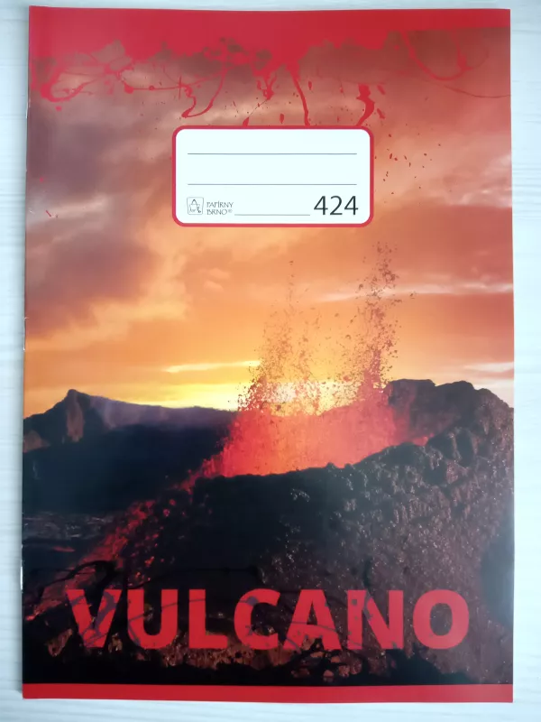 Školní sešit 424 - Vulcano Papírny Brno