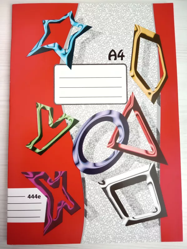 Školní sešit 444e Papírny Brno