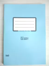 Školní sešit 560 Papírny Brno Školní sešit 560 Papírny Brno