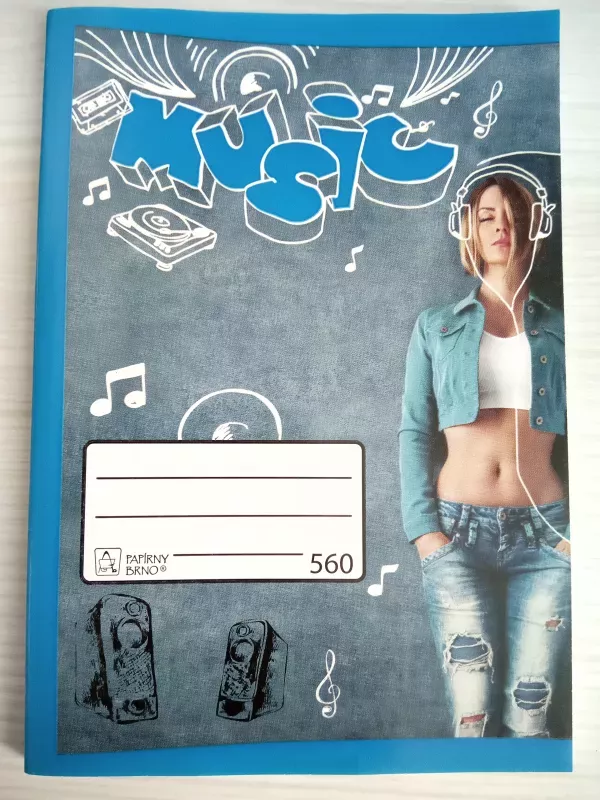 Školní sešit 560 Papírny Brno