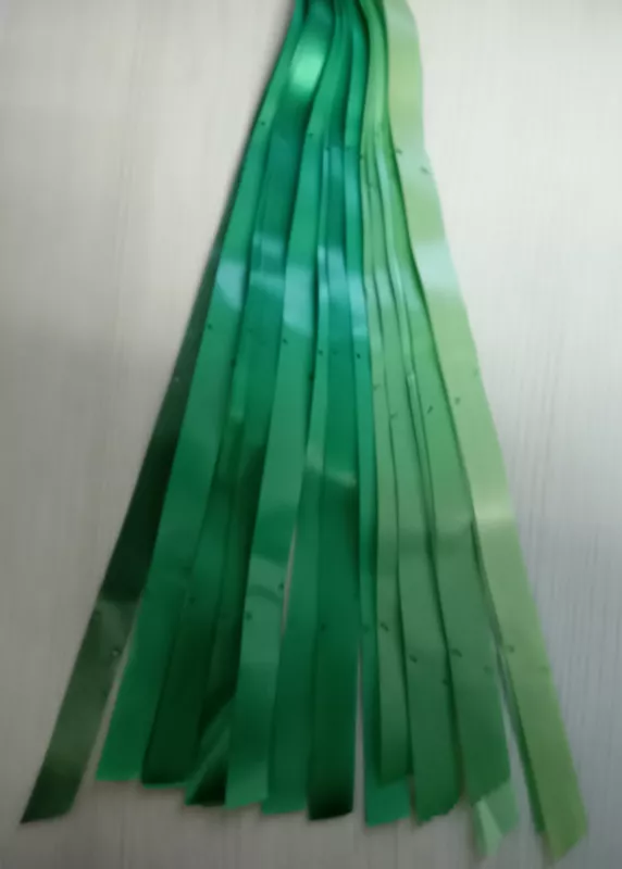 Stuha stahovací zelená