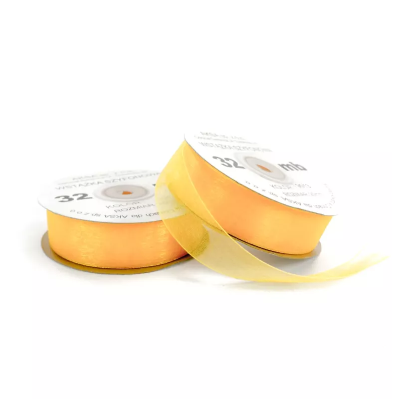 Šifonová stuha - krémová AKSA sp. z o.o.