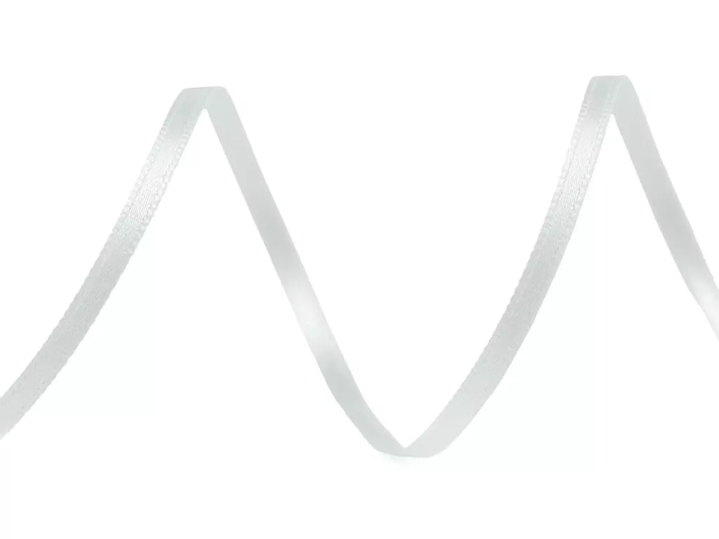 Atlasová stuha 3 mm - světle šedá