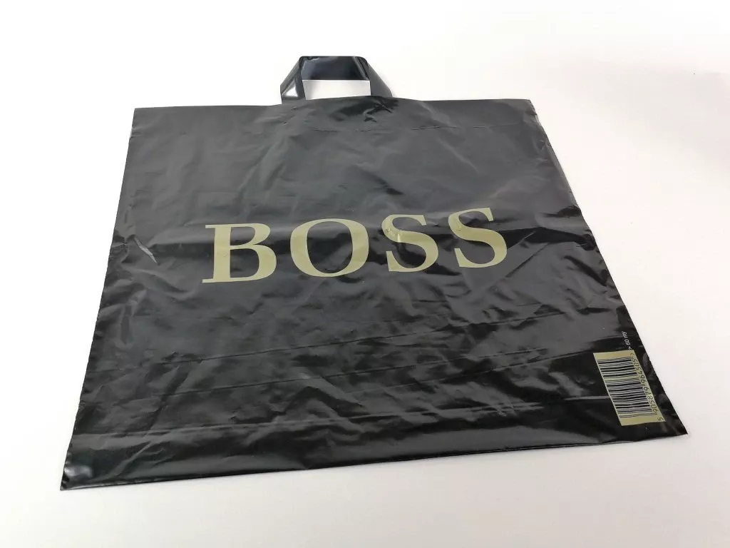 Taška černá BOSS s páskovým uchem