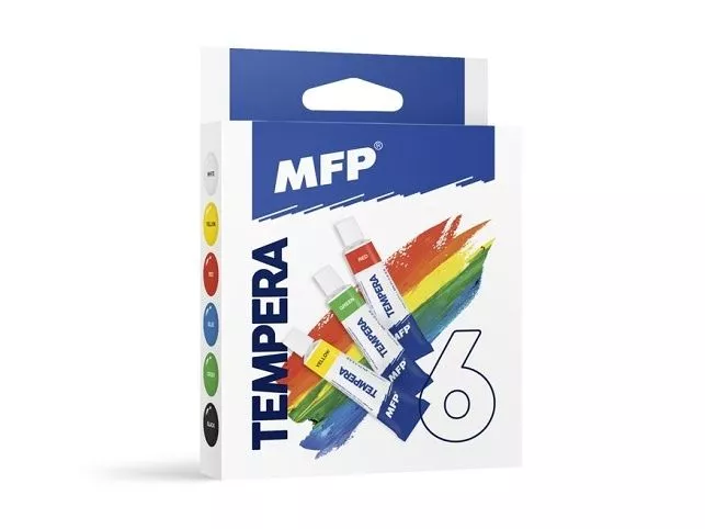 Temperové barvy MFP 6 ks MFP paper s.r.o.