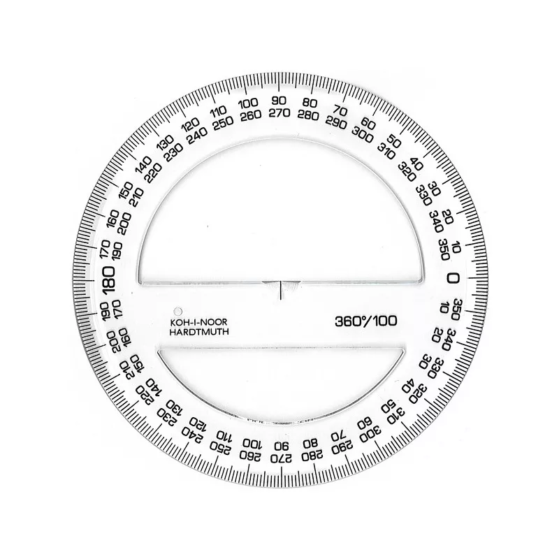 Úhloměr 360/100 KOH-I-NOOR Hardtmuth