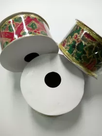 Stuha organzová vánoční