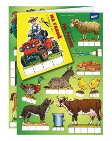 Vystřihovánka - Na farmě