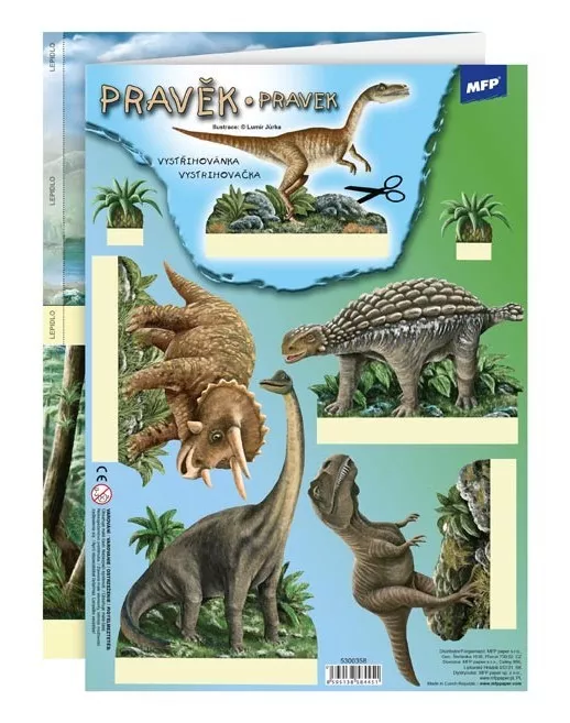 Vystřihovánka - Pravěk MFP paper s.r.o.