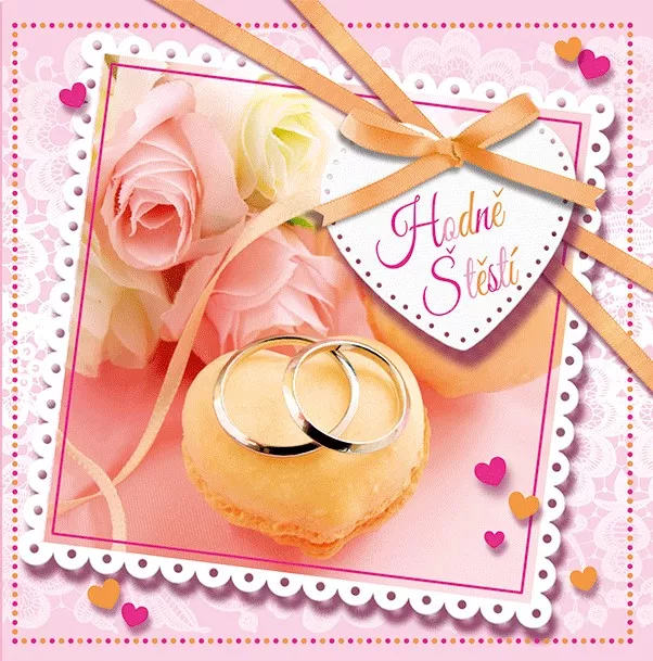 Přání do obálky 3D - Hodně štěstí ! Lowlands s.r.o.