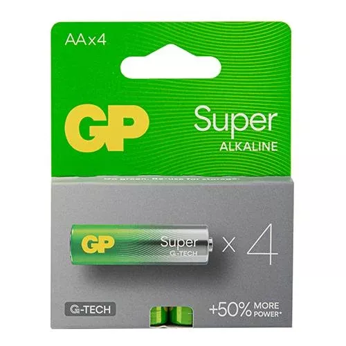 Alkalická baterie GP Super AA (LR6) GP Batteries