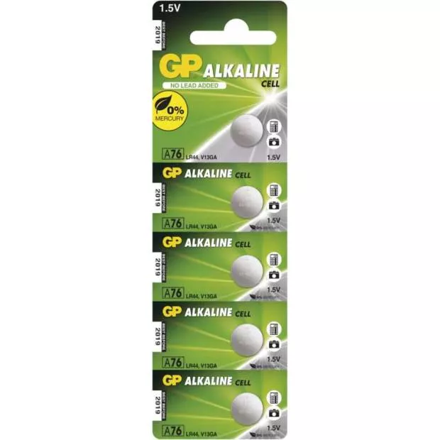 Alkalická knoflíková baterie GP Ultra plus A76F (LR44) GP Batteries