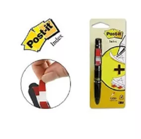 Post-it Pen - černé pero s 50 záložkami