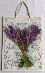 Dárková taška levandule
