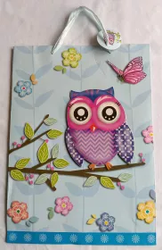 Dárková taška sova 3D Star S.p.A.