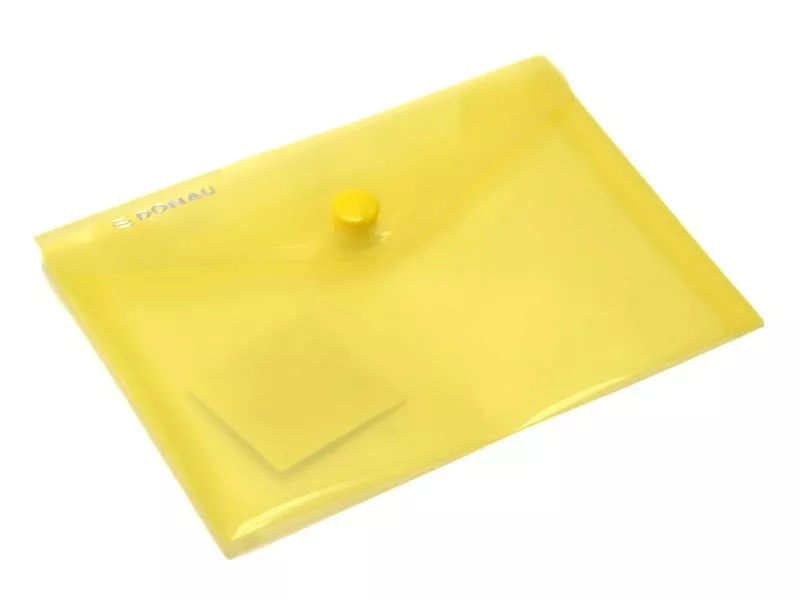 Spisové desky s drukem A6 - žlutá DONAU