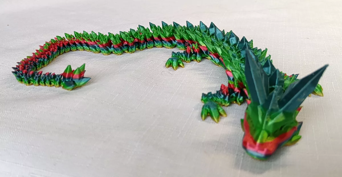 Drak dospělý XS 3D Stisk