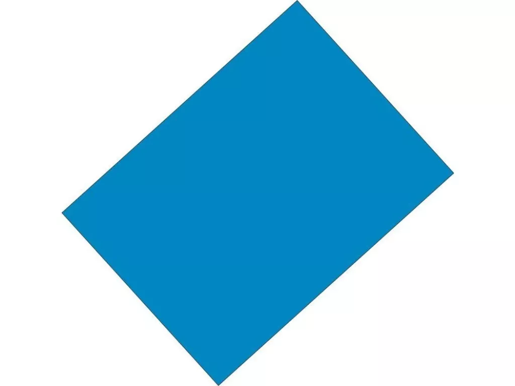 Kreslící karton barevný A4 - světle modrý Vyrobeno v ČR