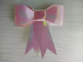 Nalepovací dárková mašle mix - růžová