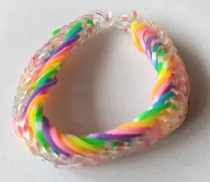 Náramek duhový řetízkový Lenka Vávrová
