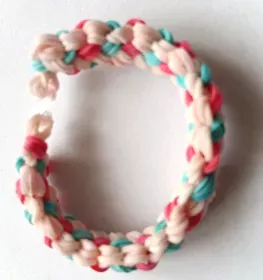 Náramek dvojitý propletený