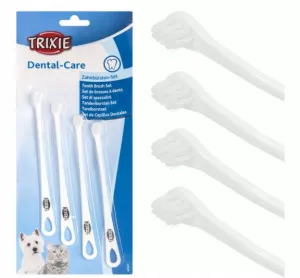 Plastové zubní kartáčky pro psy a kočky