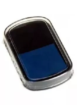 Polštářek na razítka - modročerný Vyrobeno v Číně