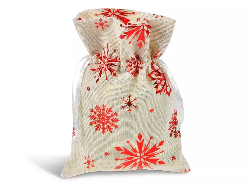 Vánoční sáček - textil MFP paper s.r.o