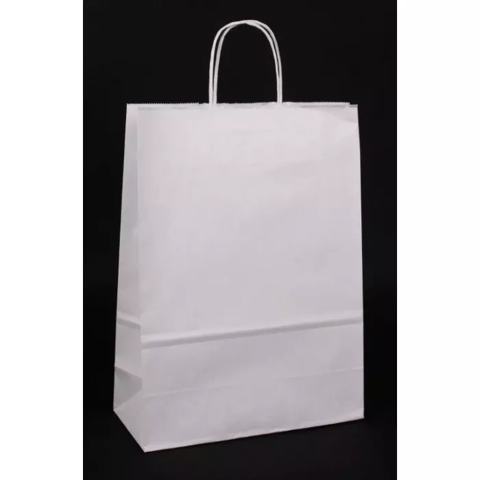Papírová taška bílá