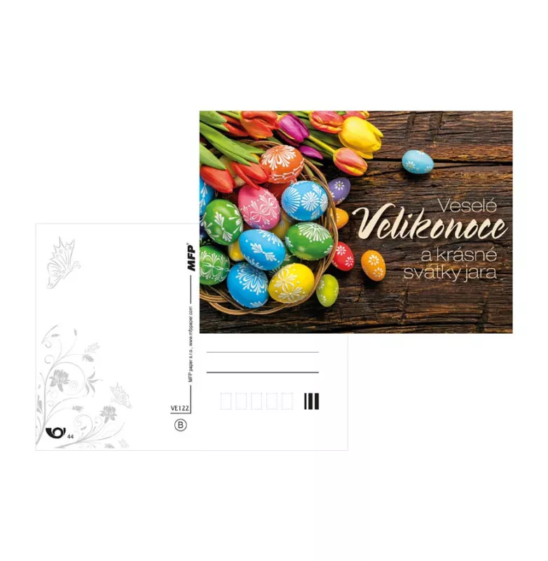 Velikonoční pohlednice - Veselé Velikonoce a krásné svátky jara 2 MFP paper s.r.o.