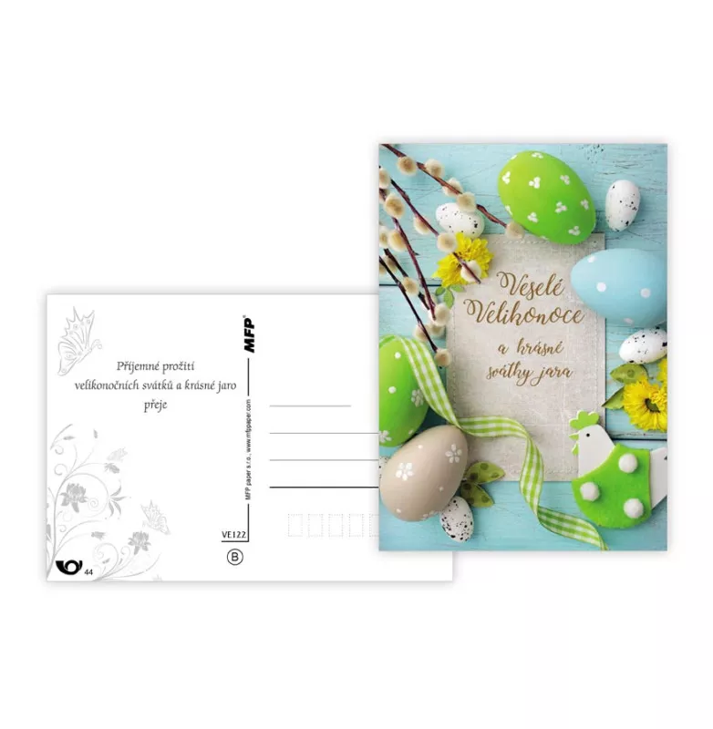 Velikonoční pohlednice - Veselé Velikonoce a krásné svátky jara 1 MFP paper s.r.o.