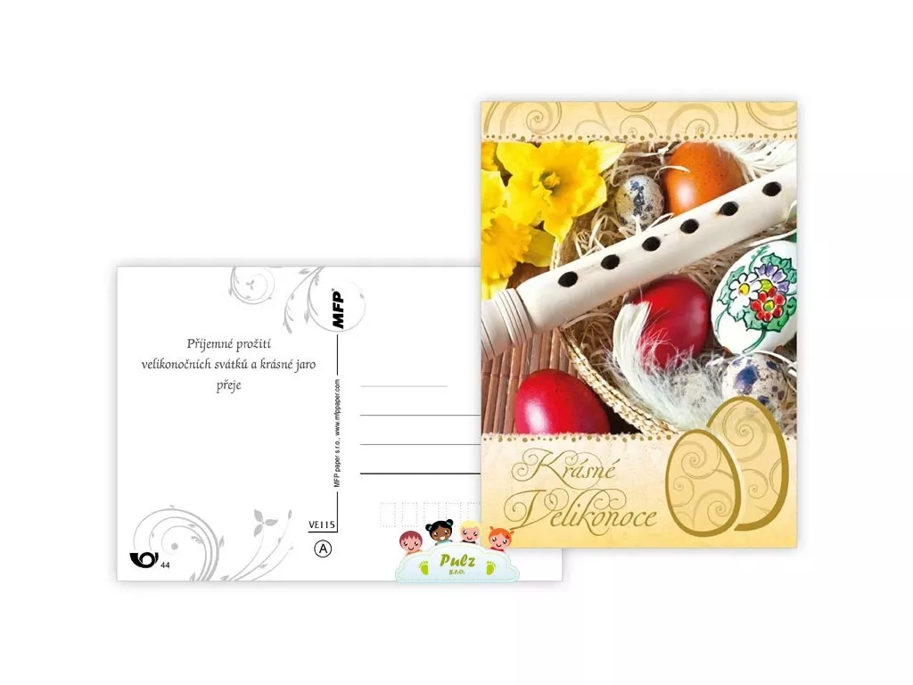 Velikonoční pohlednice - Veselé velikonoční svátky 1 MFP paper s.r.o.