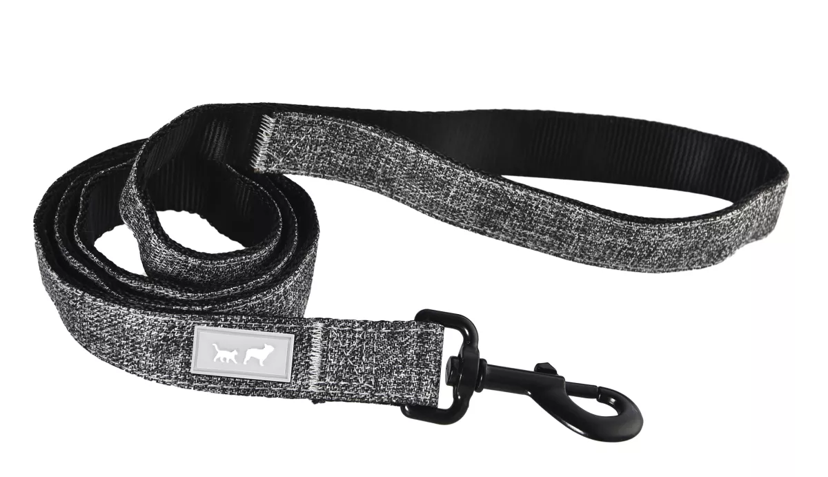 Šedé textilní vodítko S OHANA