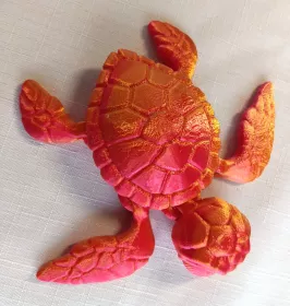 Mořská želva - M 3D Stisk