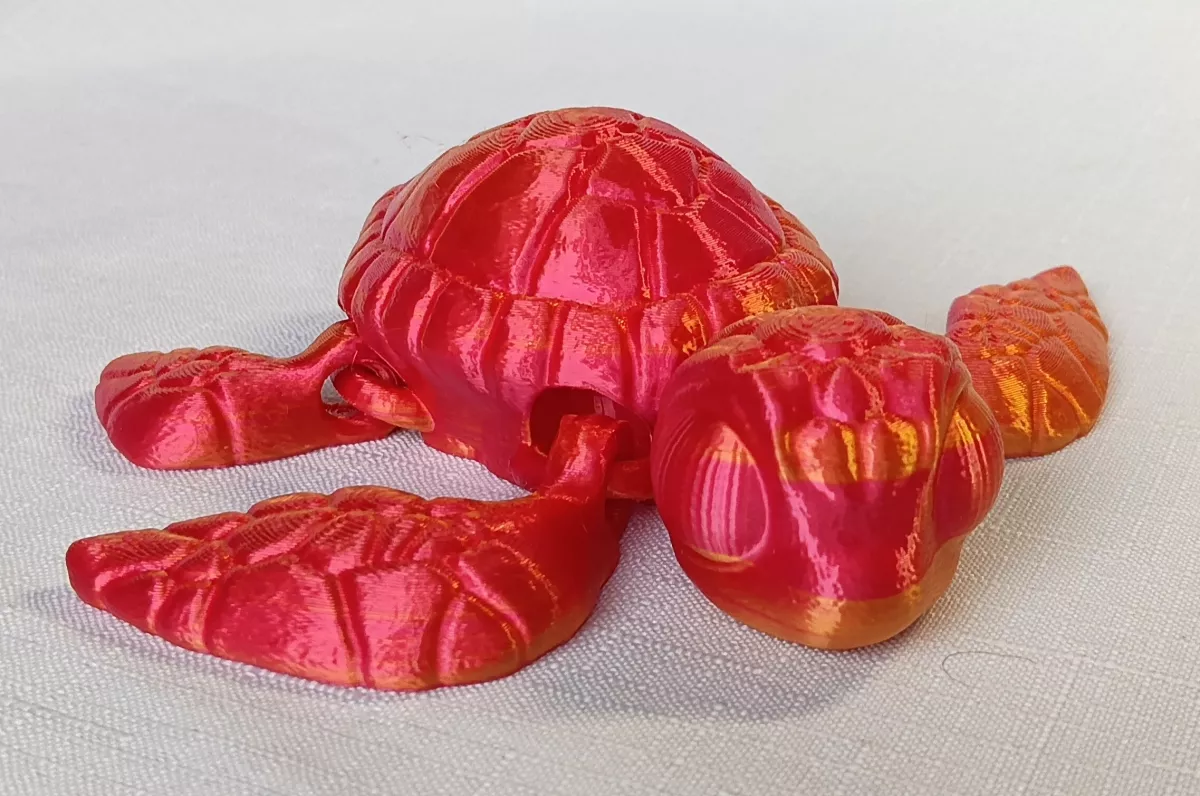 Mořská želva - M 3D Stisk