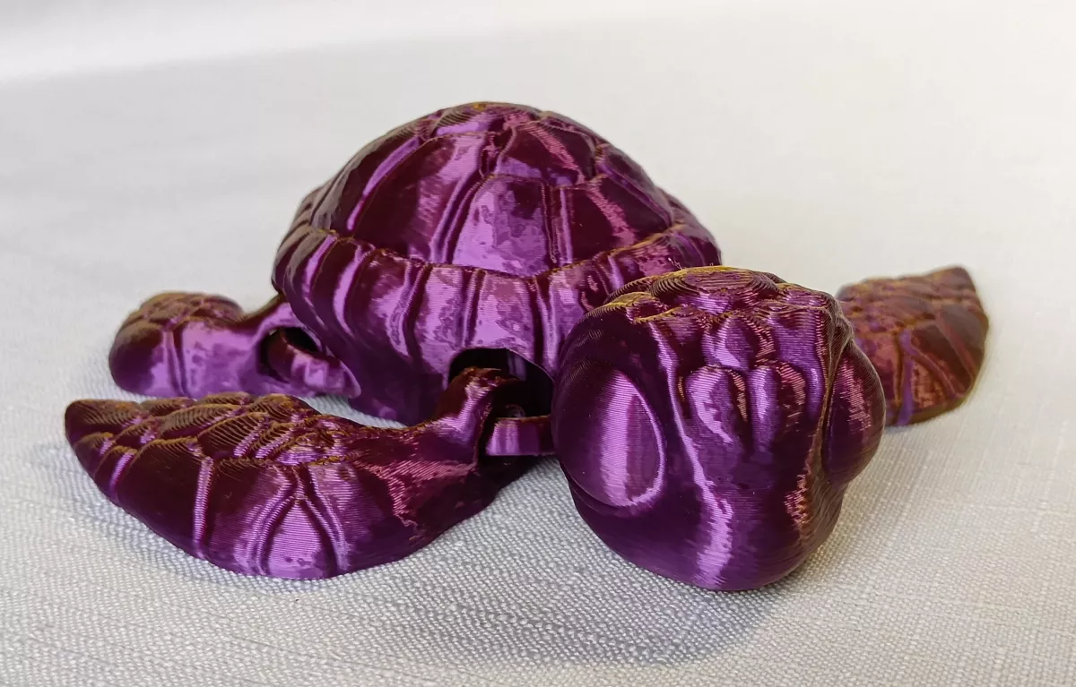 Mořská želva - M - 2 3D Stisk